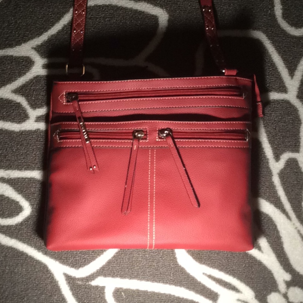 Red Rosetti crossbody purse